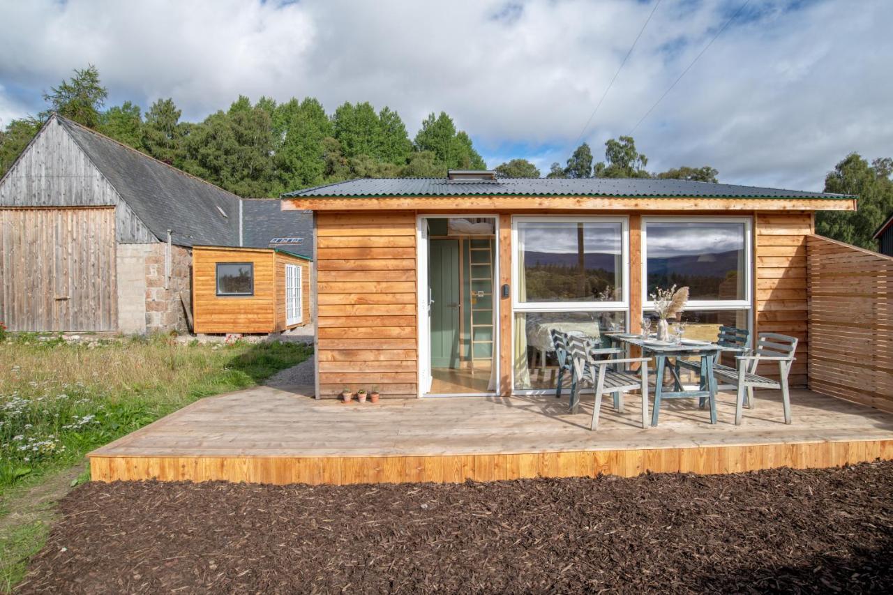 Alba - Charming Boutique Forest View Cabin With Hot Tub In Ballater Exterior foto
